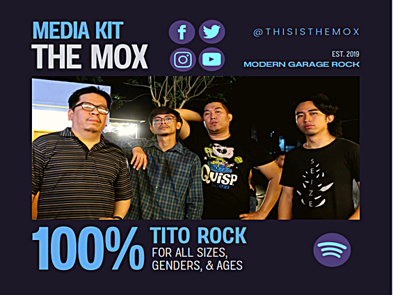 THE MOX, Rock and punk band from the Philippines