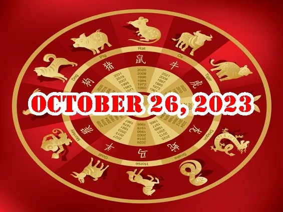 Chinese Horoscope (ENG) October 26, 2023