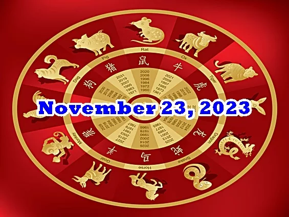 Chinese Horoscope (ENG) November 23, 2023