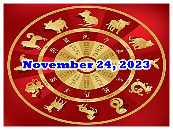 Chinese Horoscope (ENG) November 24, 2023