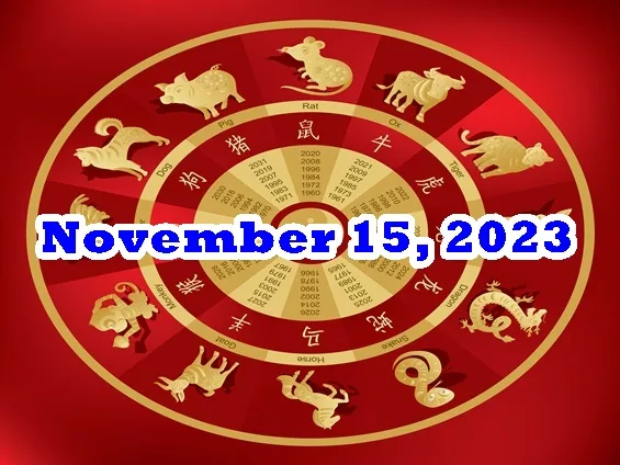 Chinese Horoscope (ENG) November 15, 2023