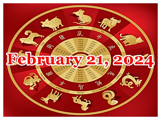 Chinese Horoscope (ENG) February 21, 2024 PhilippineOne