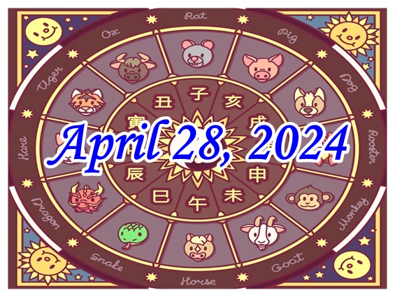 Chinese Horoscope (TAG) Abril 28, 2024