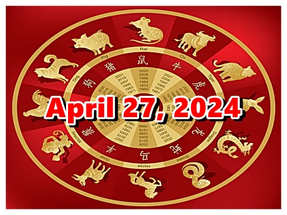 Chinese Horoscope (ENG) April 27, 2024