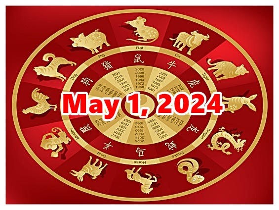 Chinese Horoscope (ENG) May 1, 2024