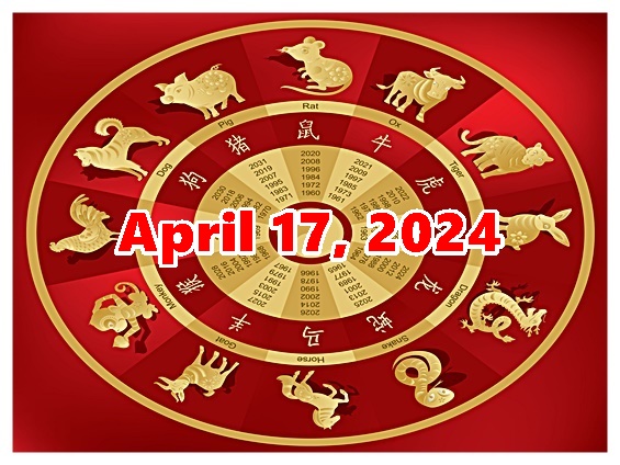Chinese Horoscope (ENG) April 17, 2024