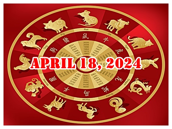 Chinese Horoscope (ENG) April 18, 2024