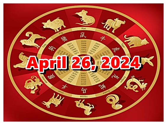 Chinese Horoscope (ENG) April 26, 2024