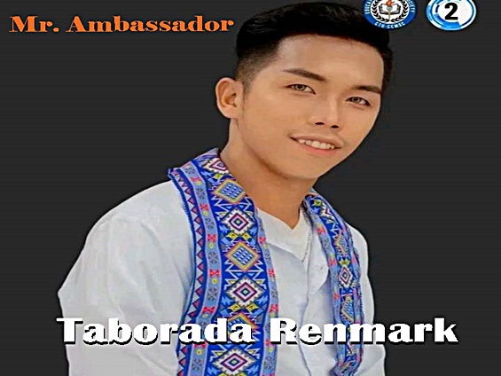 Taborada Renmark is a gay Filipino man who participates in Male pageants as well as Miss Gay pageants (ladyboys). He won this particular pageant called Mr Ambassador