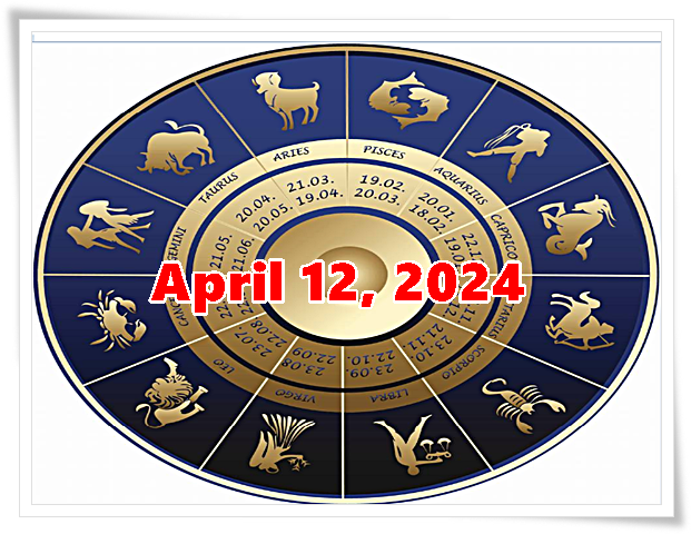 Daily English Horoscope Abril 12, 2024