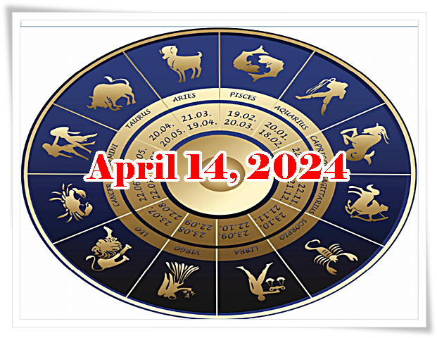 Daily English Horoscope April 14, 2024