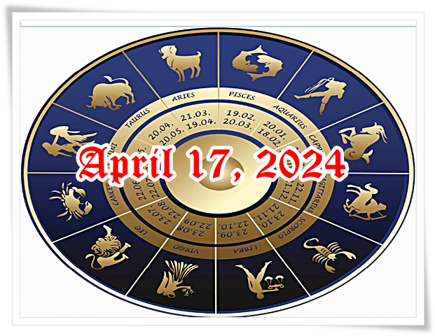 Daily English Horoscope April 17, 2024