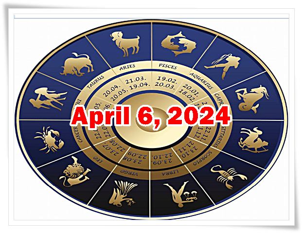 Daily English Horoscope April 6, 2024